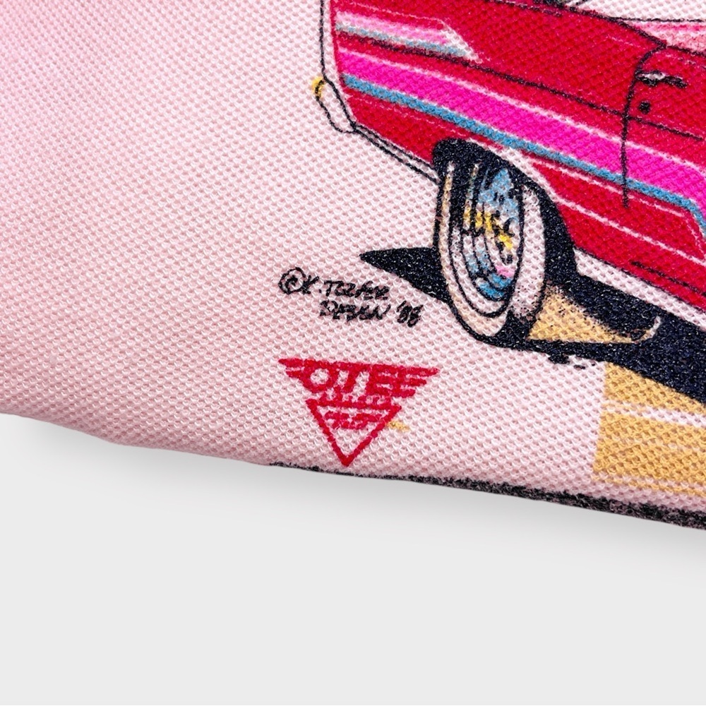 Vtg 1988 Cruise Coast Director Shirt, K. Telfer, Surf Santa Cruz Hot Rod O.Tee L - Picture 4 of 6